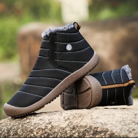 Men's Snow Boots Thermal Winter Shoes Boots, Casual Walking Shoes