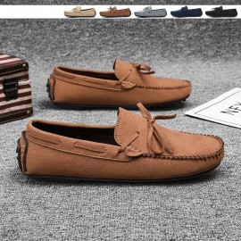 Men's Moccasins Slippers, Men's House Shoes, Men's Indoor Outdoor Slip-on Shoes