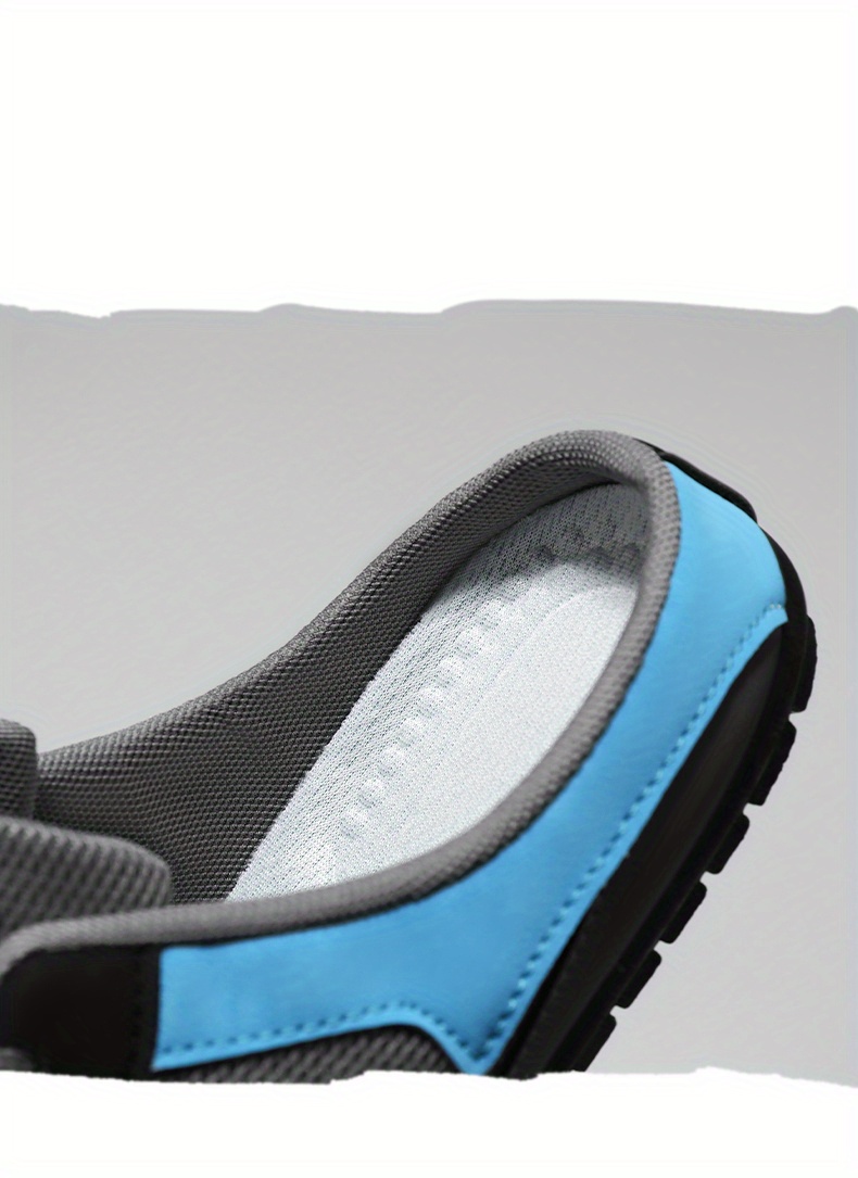 mens lightweight breathable non slip trendy slippers fashionable slip on casual shoes details 5