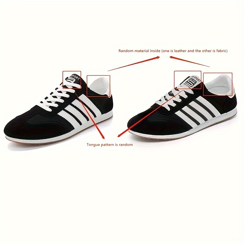 mens striped vintage running shoes comfy non slip breathable lace up sneakers for mens outdoor activities details 3