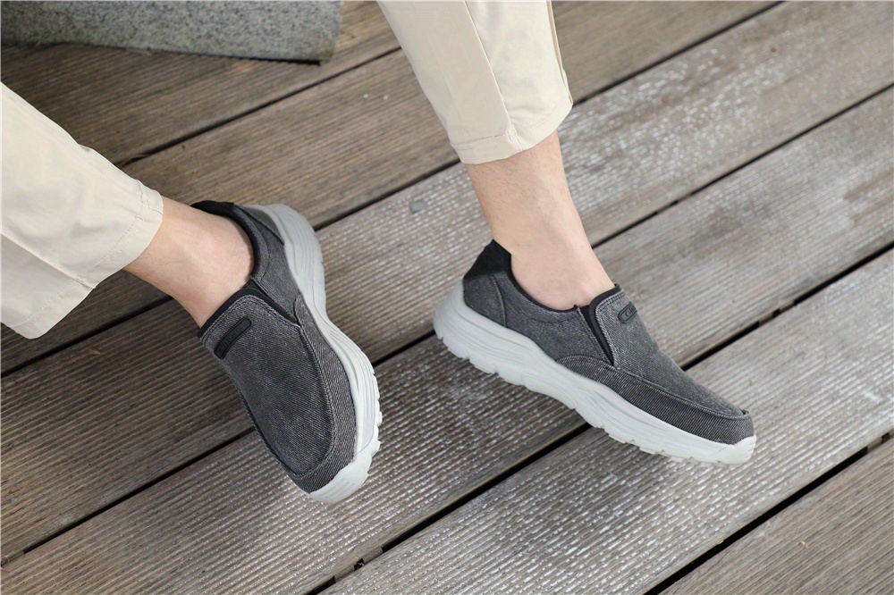 mens loafer shoes breathable comfy non slip slip on shoes mens walking shoes spring and summer details 4