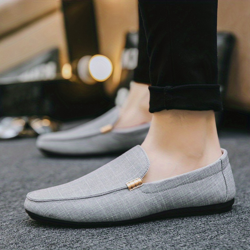 mens loafer shoes breathable lightweight non slip slip on shoes mens shoes spring and summer details 32