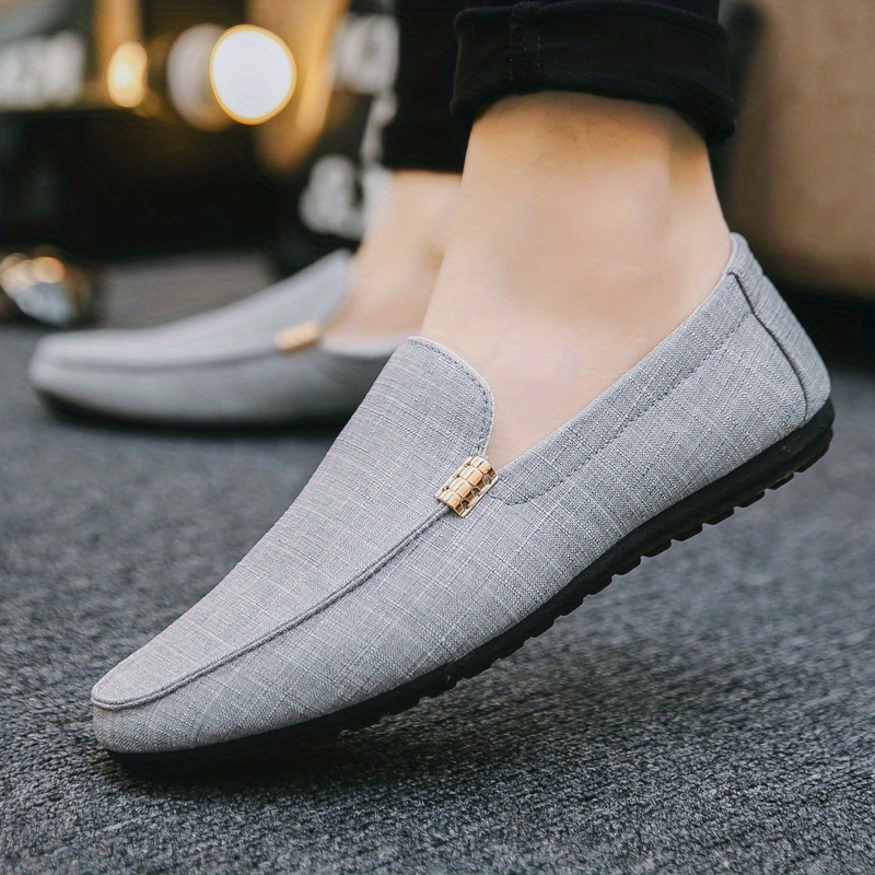 mens loafer shoes breathable lightweight non slip slip on shoes mens shoes spring and summer details 33