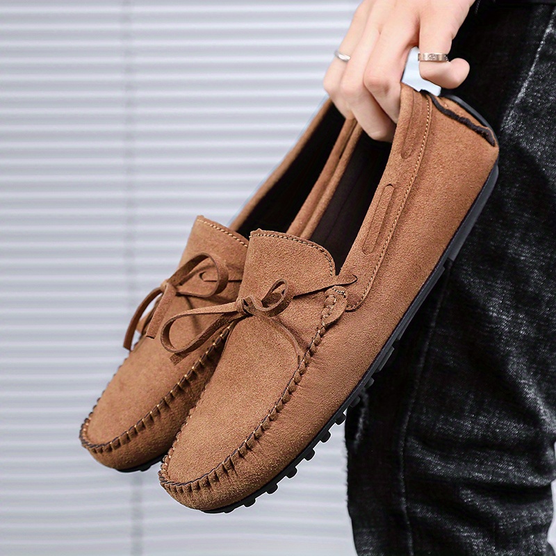 mens moccasins slippers mens house shoes mens indoor outdoor slip on shoes details 2