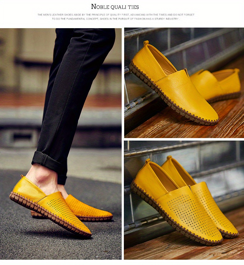 loafer shoes, mens loafer shoes superfine fiber leather comfy non slip slip on shoes mens shoes spring and summer details 3